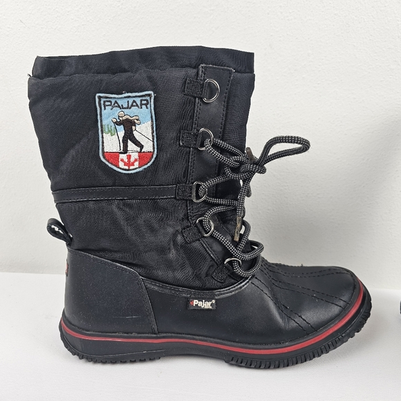 PAJAR GRIP LOW FAUX FUR LINED WATERPROOF RUBBER SNOW BOOT - Picture 2 of 9